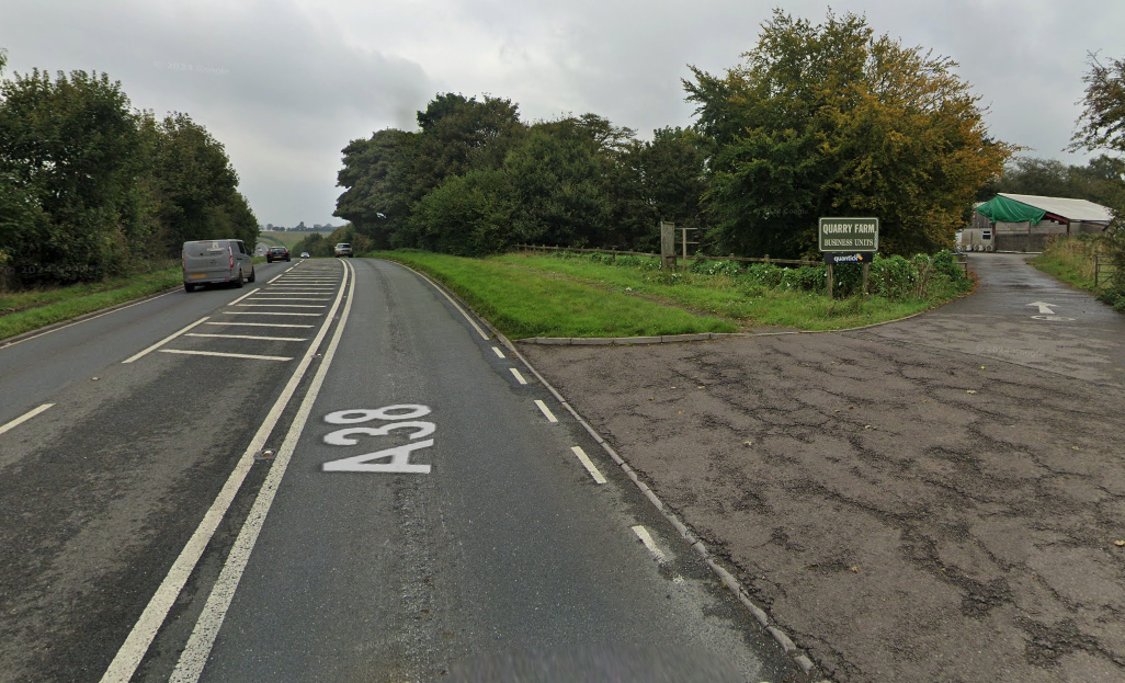 Quarry farm on your right